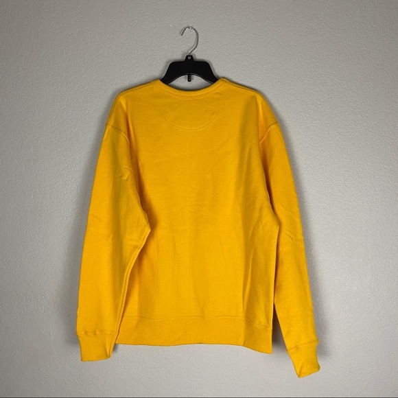Champion Authentic Yellow Pullover Mens Large - Picture 5 of 6